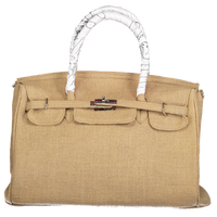 Birkin Style Jute Bag