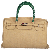 Birkin Style Jute Bag