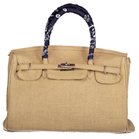 Birkin Style Jute Bag