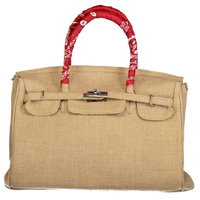 Birkin Style Jute Bag