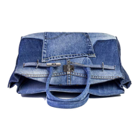 Birkin Style Jean Handbag - Available in 4 sizes