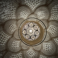 Suspension marocaine en laiton faite main