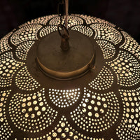 Suspension marocaine en laiton faite main