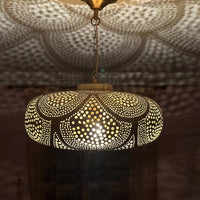 Suspension marocaine en laiton faite main