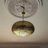 Suspension marocaine en laiton faite main