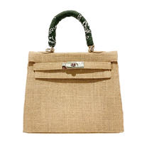 Mini K Style Jute Bag