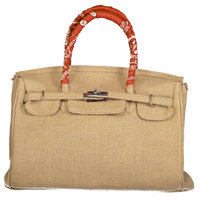 Birkin Style Jute Bag
