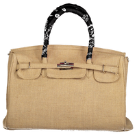 Birkin Style Jute Bag