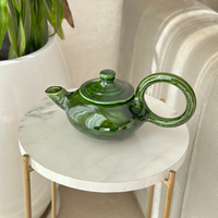 Théière en céramique émaillée