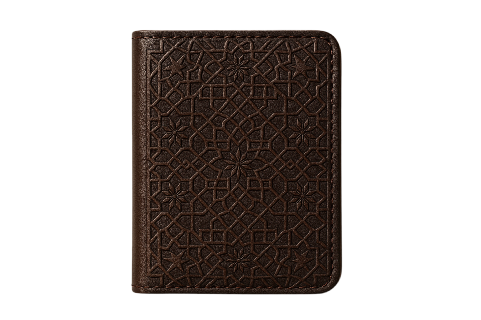 Porte cartes en cuir Marrakchi Zelijj