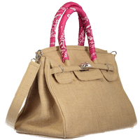 Birkin Style Jute Bag