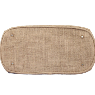 Birkin Style Jute Bag