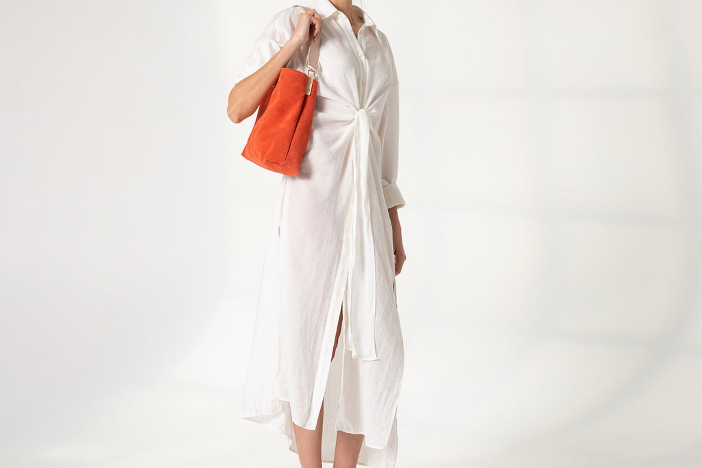 Sac hobo en cuir : sac à bandoulière fait main