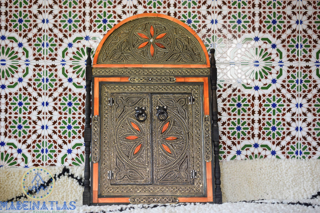 Miroir Marocain, Miroir Arqué, Miroirs en Métal, Miroir Painting, Miroir en Incrustation D'OS, Miroir Bohème, Miroir Encadré, Tentures Murales 
