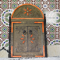 Miroir Marocain, Miroir Arqué, Miroirs en Métal, Miroir Painting, Miroir en Incrustation D'OS, Miroir Bohème, Miroir Encadré, Tentures Murales 