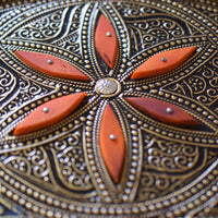 Miroir Marocain, Miroir Arqué, Miroirs en Métal, Miroir Painting, Miroir en Incrustation D'OS, Miroir Bohème, Miroir Encadré, Tentures Murales 