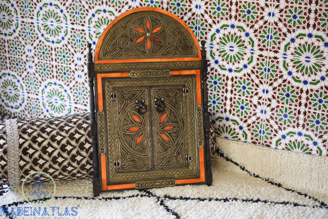 Miroir Marocain, Miroir Arqué, Miroirs en Métal, Miroir Painting, Miroir en Incrustation D'OS, Miroir Bohème, Miroir Encadré, Tentures Murales 