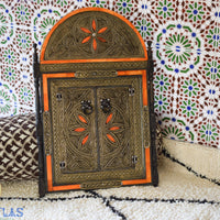 Miroir Marocain, Miroir Arqué, Miroirs en Métal, Miroir Painting, Miroir en Incrustation D'OS, Miroir Bohème, Miroir Encadré, Tentures Murales 