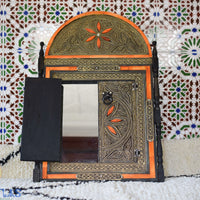 Miroir Marocain, Miroir Arqué, Miroirs en Métal, Miroir Painting, Miroir en Incrustation D'OS, Miroir Bohème, Miroir Encadré, Tentures Murales 