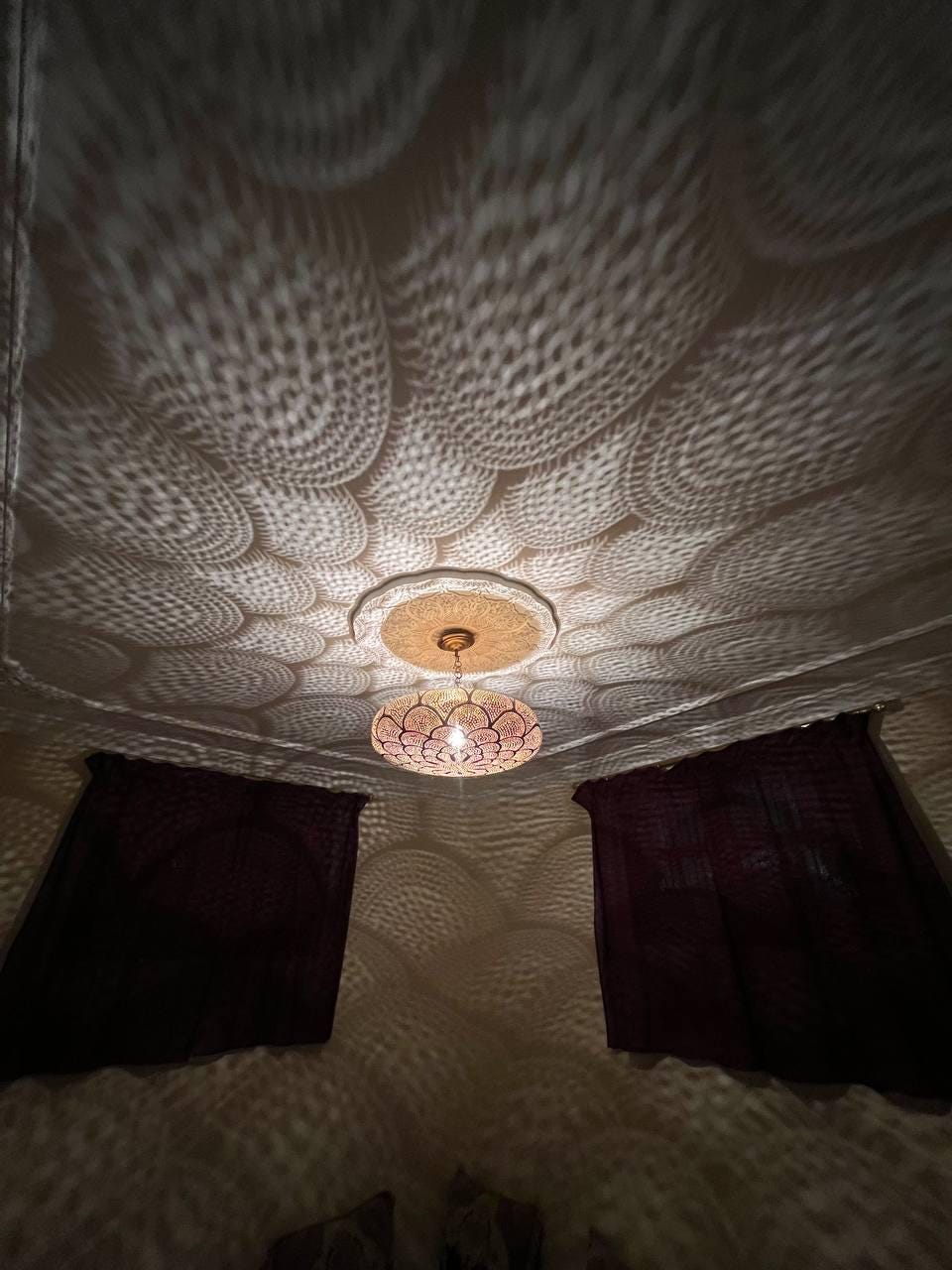 Suspension marocaine, lampe marocaine