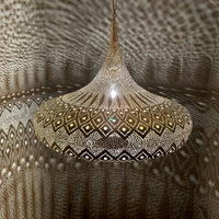 Moroccan Brass Pendant Lamp, Pendant Lamp