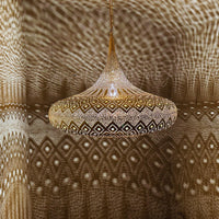Moroccan Brass Pendant Lamp, Pendant Lamp
