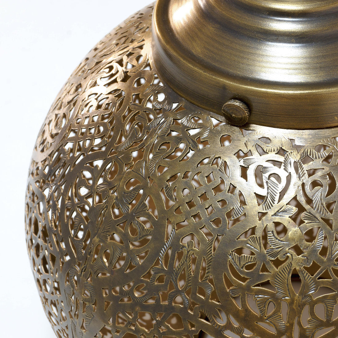 Aufhängung, handwerklich, marokkanisch und weiß | Rustikaler handwerklicher Plafonnier für die Innendekoration 