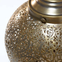 Aufhängung, handwerklich, marokkanisch und weiß | Rustikaler handwerklicher Plafonnier für die Innendekoration 