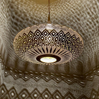 Moroccan Brass Pendant Lamp, Pendant Lamp