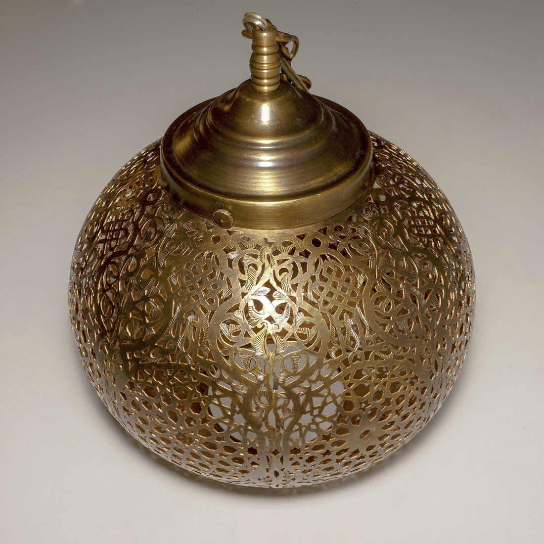 Aufhängung, handwerklich, marokkanisch und weiß | Rustikaler handwerklicher Plafonnier für die Innendekoration 