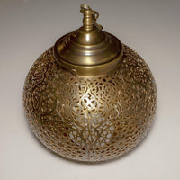 Aufhängung, handwerklich, marokkanisch und weiß | Rustikaler handwerklicher Plafonnier für die Innendekoration 