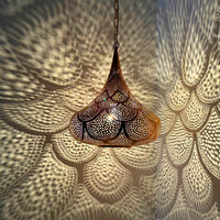 Moroccan Pendant Light, Handmade Copper Lamp