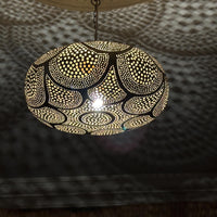 Suspension marocaine en laiton faite main