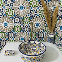 Lavabo marocain fait main