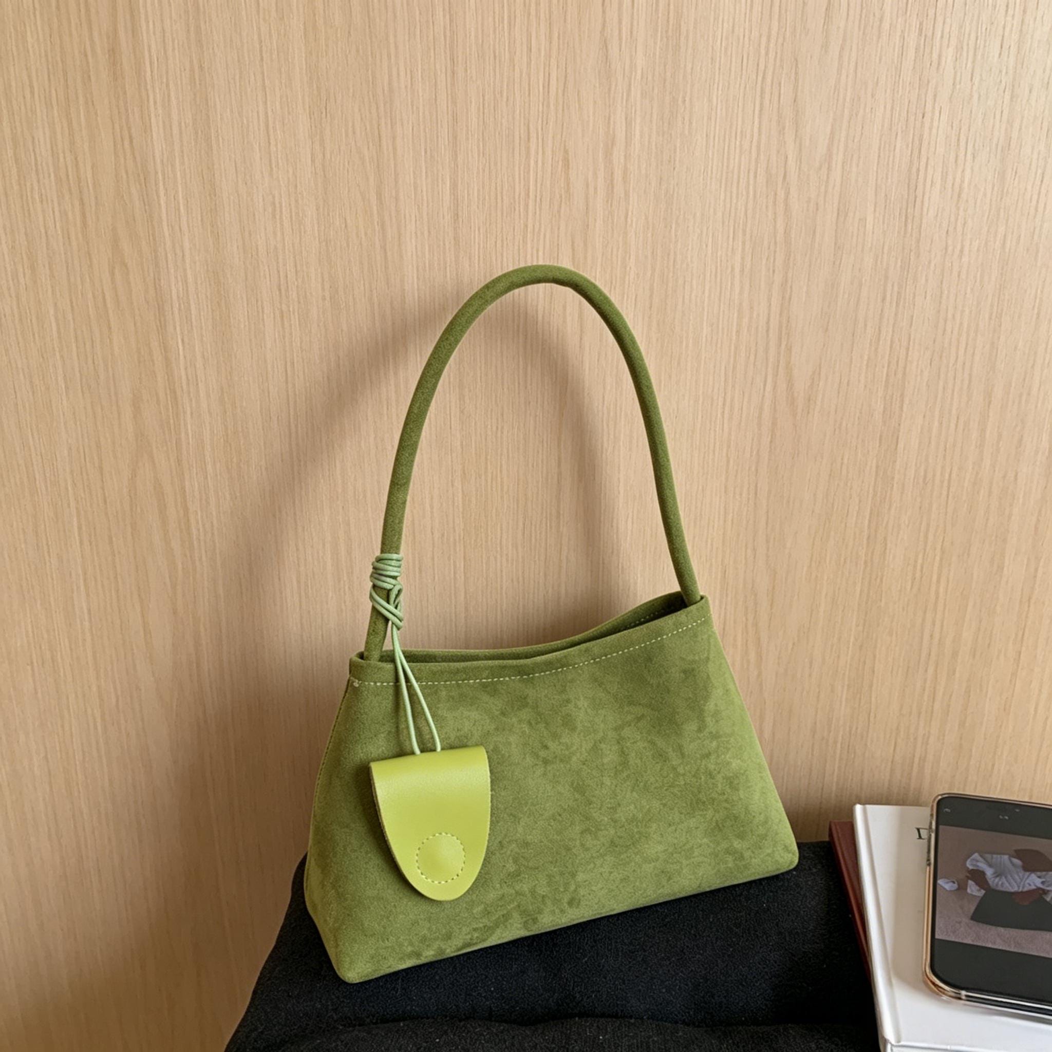 Sac à bandoulière hobo en daim vintage