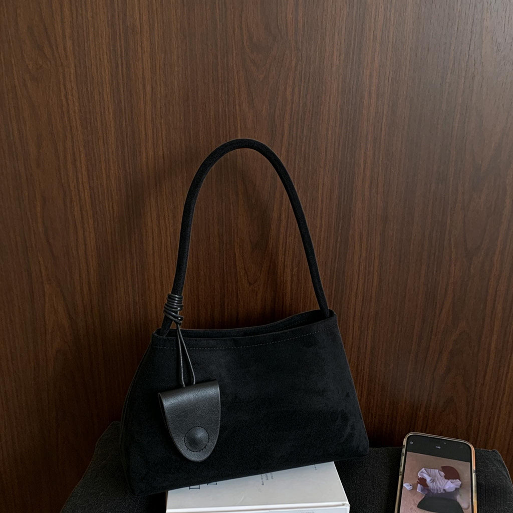 Sac à bandoulière hobo en daim vintage