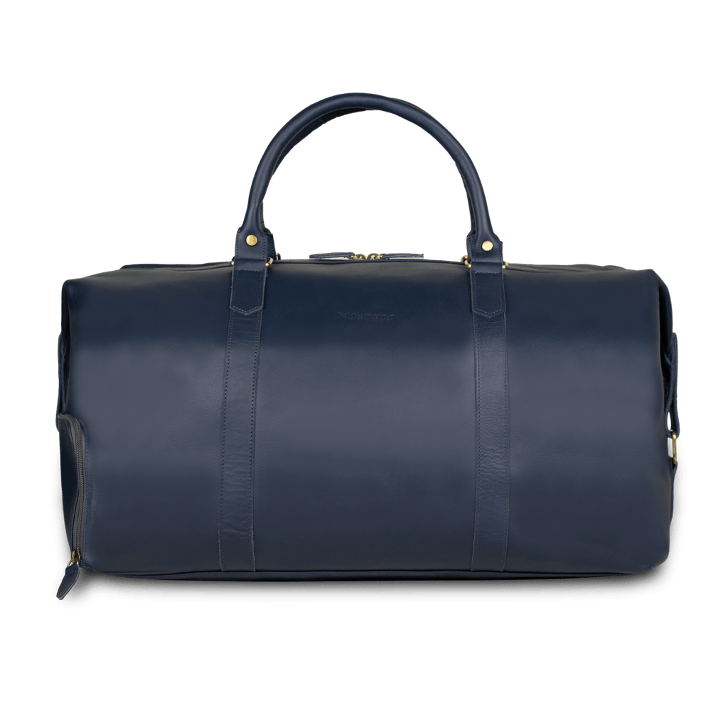 Imperial Essence: Sac de Voyage - Cuir Bleu