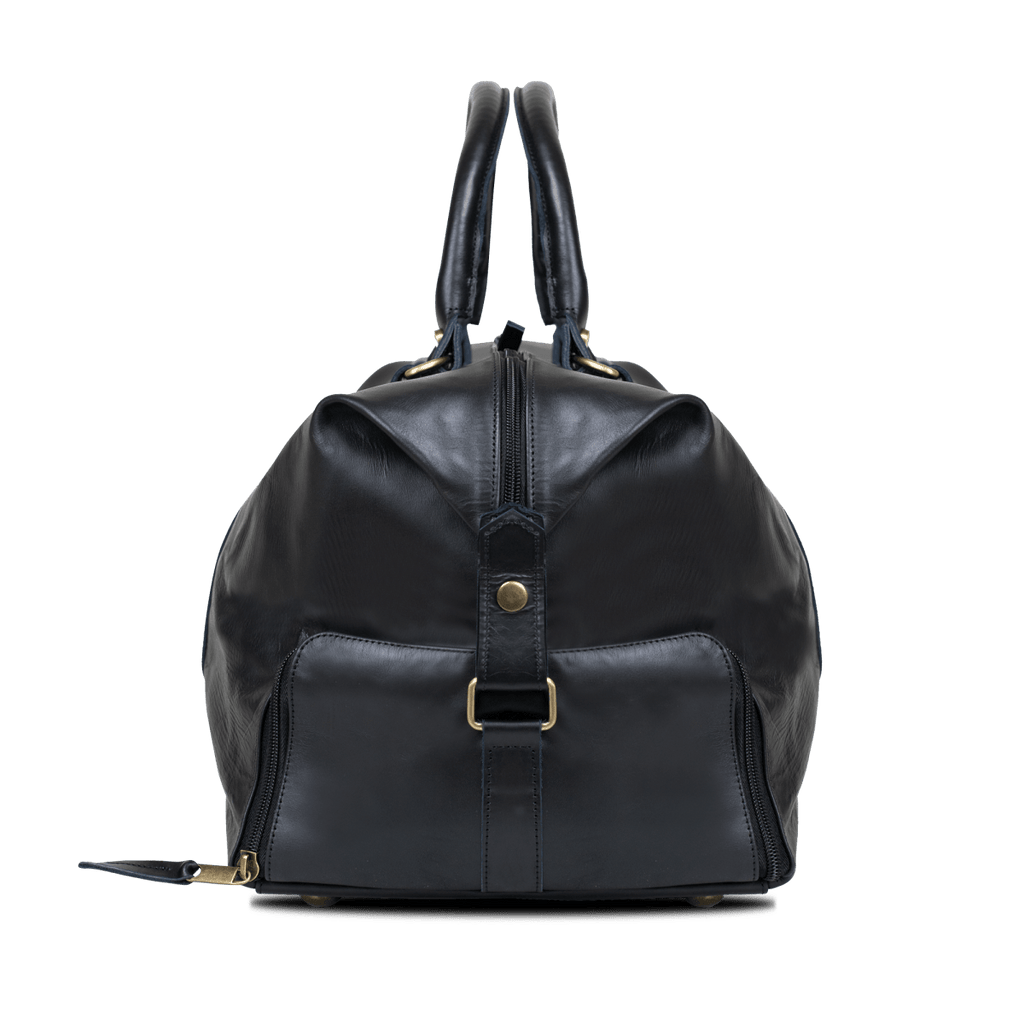 Imperial Essence: Sac de Voyage - Cuir Noir