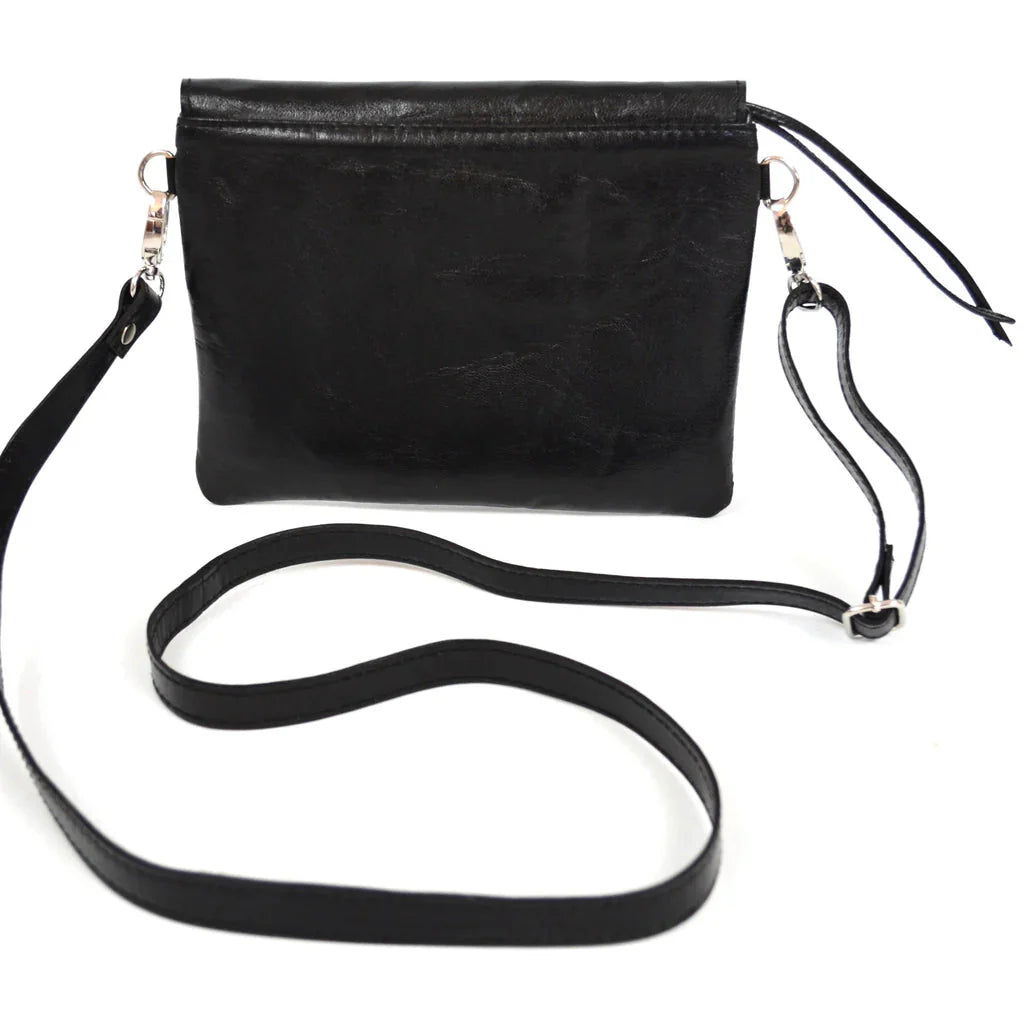 MARRAKCHI  Pochette en cuir Noir