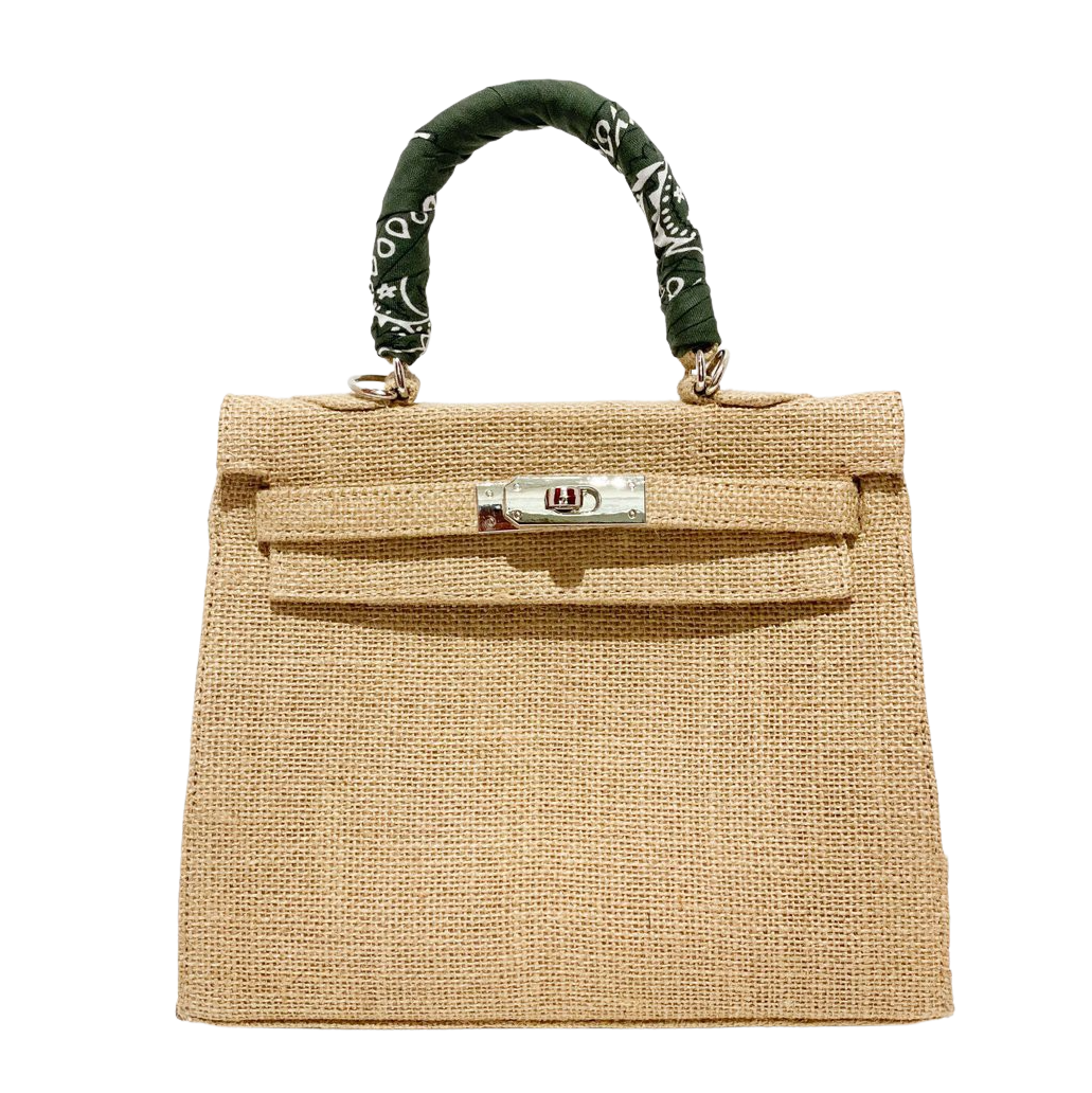 Mini K Style Jute Bag