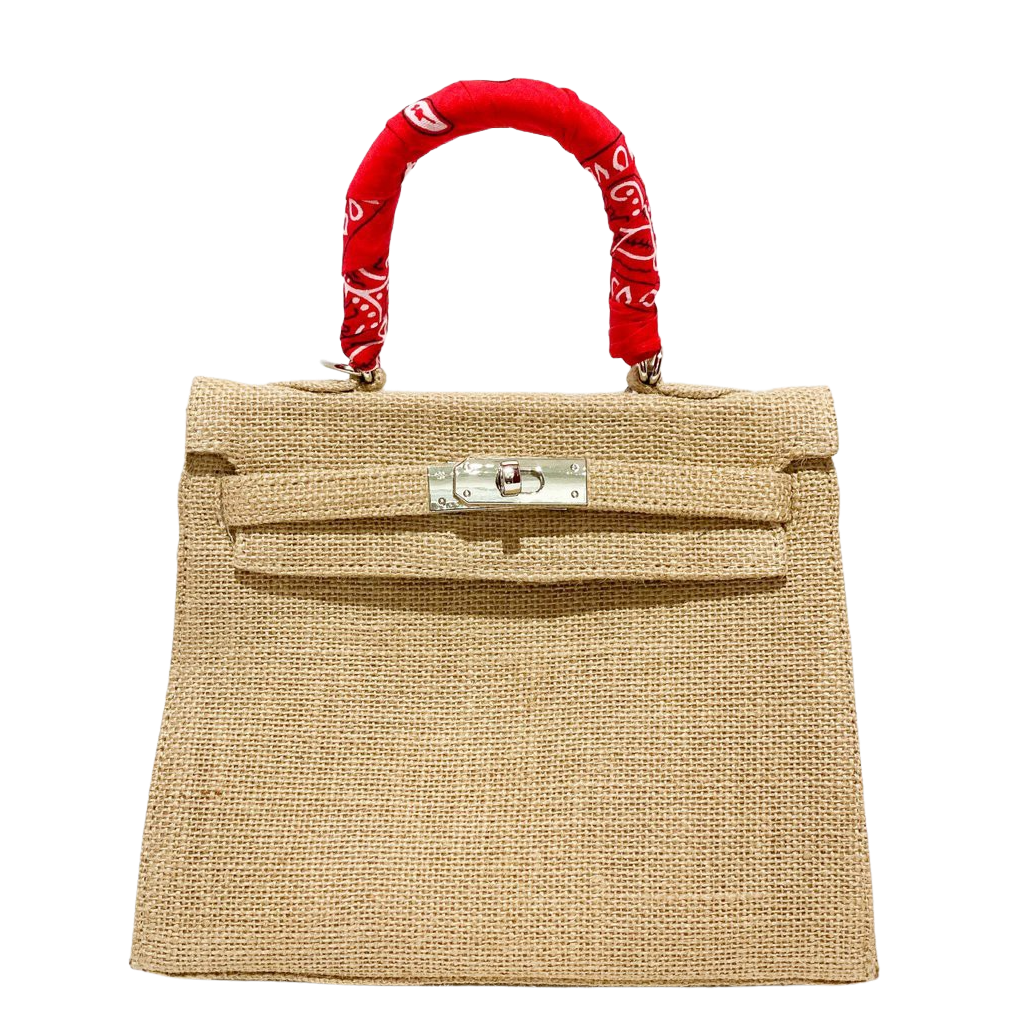 Mini K Style Jute Bag