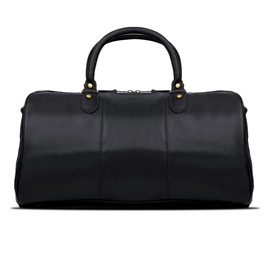 The Aristocrat: Sac de Voyage - Cuir Noir